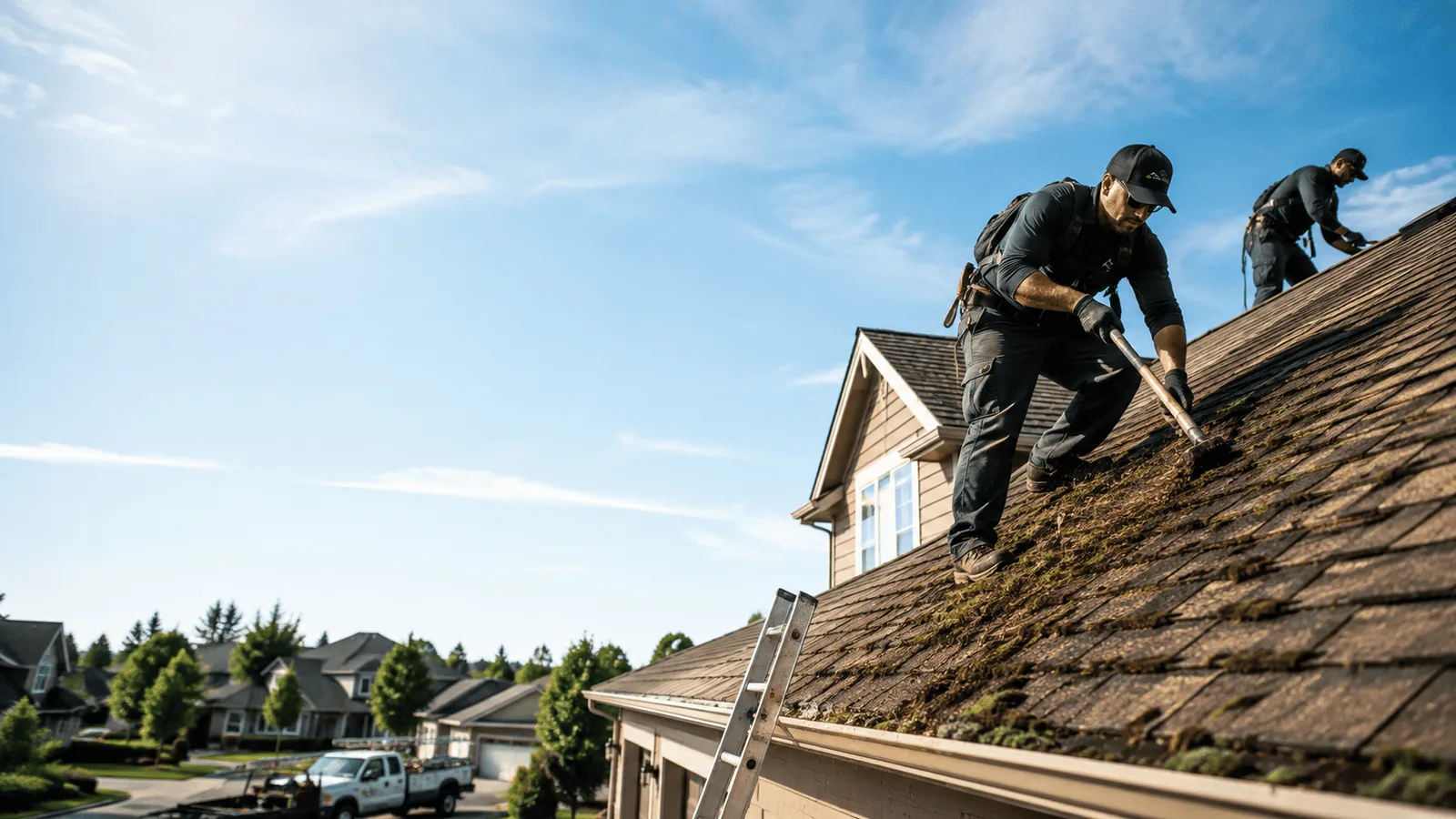 Roof Moss Removal in Creekside, PA near me
